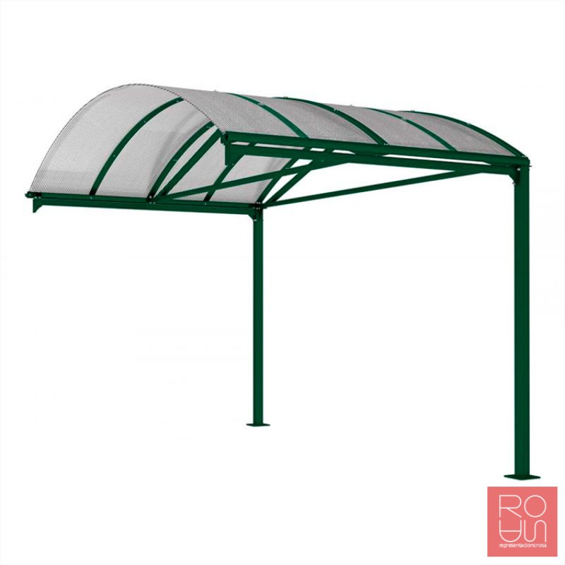 Refugi per peatons o per bicicletes model Bòveda XXL